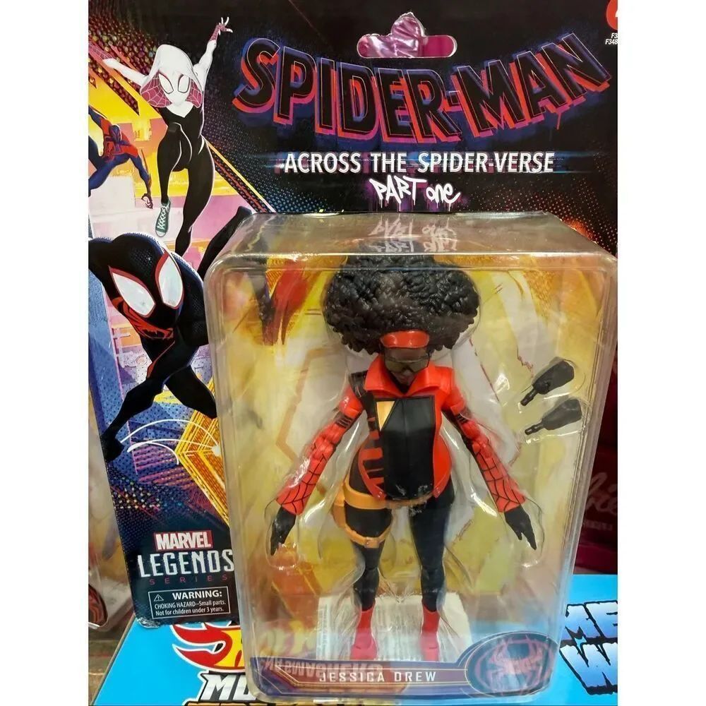 Marvel Legends Jessica Drew Spider-Man Across the Spider-Verse Action Figure Has